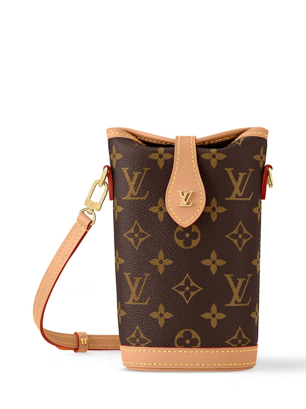 NEW Louis Vuitton Monogram Fold Me Pouch Adjustable Strap Magnetic Closure